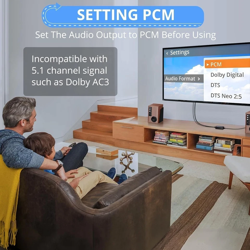 Digital to Analog Audio Converter Optical to RCA Converter Spdif to Rca192Khz - Image 4 of 4
