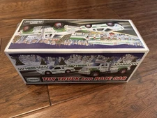 Hess Toy Truck with Race Car!!! New Old Stock in Original Box