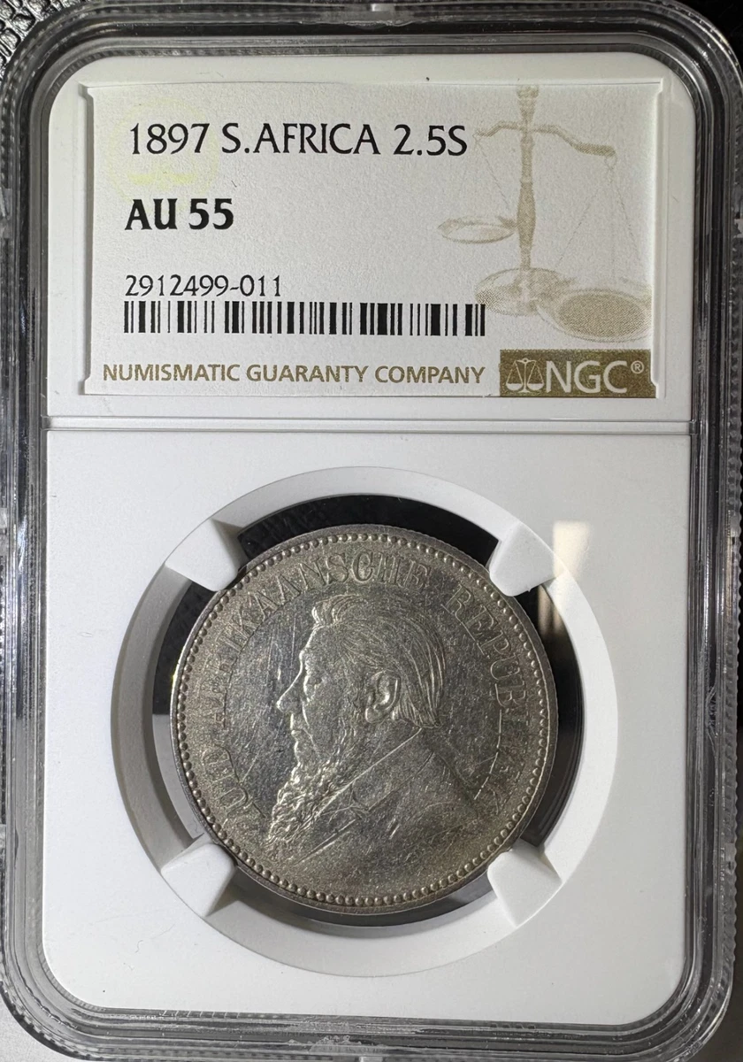 Grade AU 55 NGC South African Coins for sale | eBay