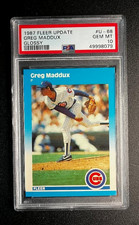 1987 R/C Greg Maddux Fleer Glossy Gem Mint 10 PSA