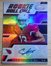 Christian Kirk /99 (AUTO, RC) 💥 2018 Certified Rookie Roll Call - Cardinals