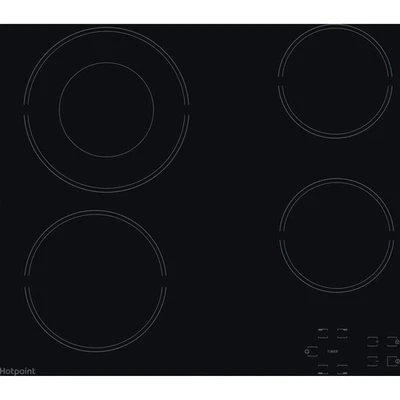 Hotpoint HR651CH HR 651 C H 60cm 4 Zonen Elektro-Ceranfeld schwarz NEU