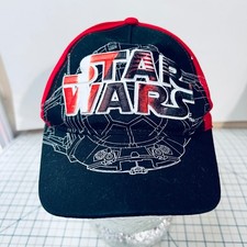 Star Wars Youth Snapback Hat Baseball Cap Black Red Adjustable Kylo Ren