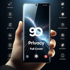 9D ULTRA Privacy Gorilla Glass For Samsung S25 S24 S23 S22 S21 SCREEN Protector