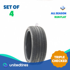 Set Of 4 Used 22540r18 Bridgestone Turanza Ls100 Rft 92h - 7-932