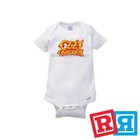 Ozzy Osbourne Logo Gerber Baby Onesie® Cotton Unisex White Short Sleeve Bodysuit