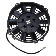 8in Electric Radiator Cooling Fan Slim Pull Push For AC System GOBT