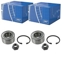 2X SKF RADLAGER-SATZ Vorne Passend FÜR CitroËN AX C15 Saxo Visa Xsara ZX