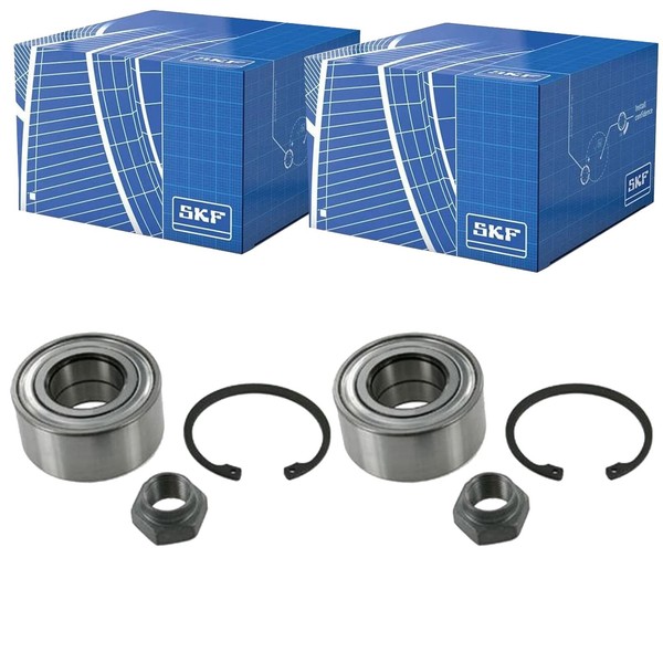 2X SKF RADLAGER-SATZ Vorne Passend FÜR CitroËN AX C15 Saxo Visa Xsara ZX-image