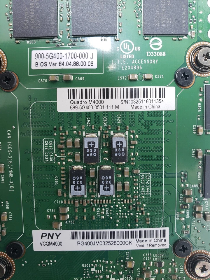 NVIDIA Quadro M4000 8GB GDDR5 DisplayPort Graphics Card Dell - Image 4 of 4