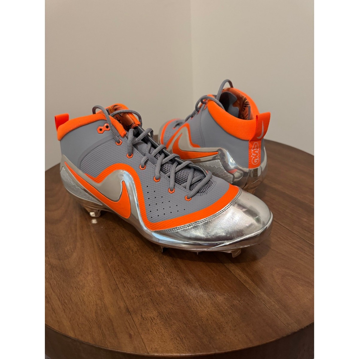Nike Force Zoom Trout 9 Elite Low Metal Baseball Cleats Size 