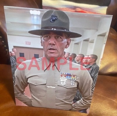 Full Metal Jacket Movie W-Gunner Sergeant R. Lee Ermey Tabletop Display Standee
