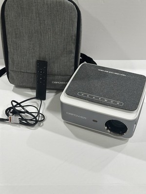 DBPOWER FHD 1080P Wi-Fi Bluetooth Projector & Carrying Backpack