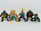 Lot of 5 Vintage Teenage Mutant Ninja Turtles Action Figures