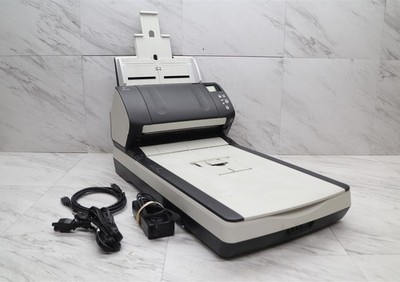 Fujitsu fi-7260 Duplex Document Scanner Flatbed ADF USB 3.0 8,909 Scans