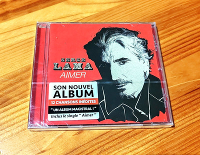 Serge Lama Aimer Cd Album New & Sealed