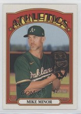 2021 Topps Heritage Mike Minor #317 0j75