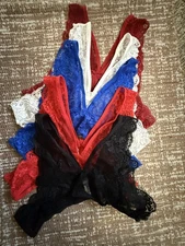 Lace Lace Cami Bralettes Set of 5 Different Colors 