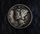 1926 S Mercury Dime  Fine Lot F 944