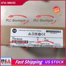 AB 1756-M02AE ControlLogix 2-Axis Analog Servo Module New Sealed 1756M02AE