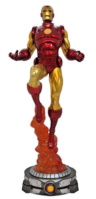    IRON MAN Diamond Select Gallery Diomara PVC Marvel Disney Statue(NO BOX)