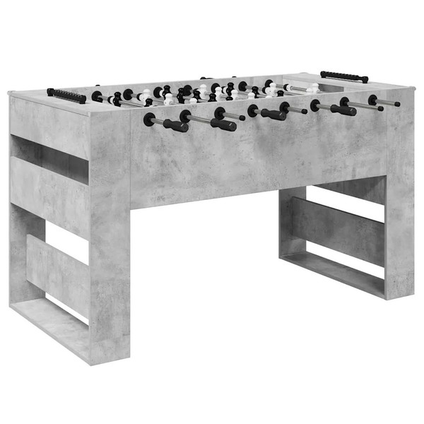 TischfußBalltisch Betongrau 146,5 Cm X 74 Cm X 85 Cm Holzwerkstoff-image