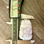 Vintage Untreated All Natural AAA Jadeite Jade Pendant Necklace 36.7 Grams 52mm — photo 2