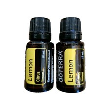 doTERRA Lemon Essential Oil 15 mL 2 Bottles Expiration 2029-05