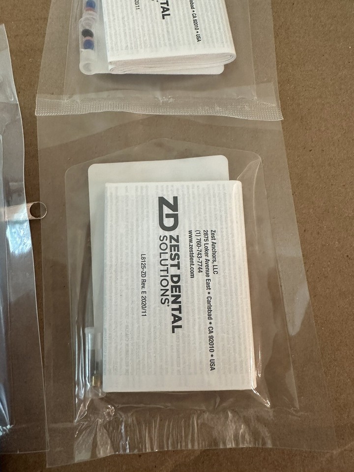 Zimmer Biomet Implant Training Kit (5) Including Hand Hex And