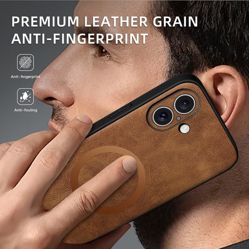 Para iPhone 16 15 Pro Max 14 13 12 11 carcasa shockproof de cuero magnético case - Picture 8 of 17