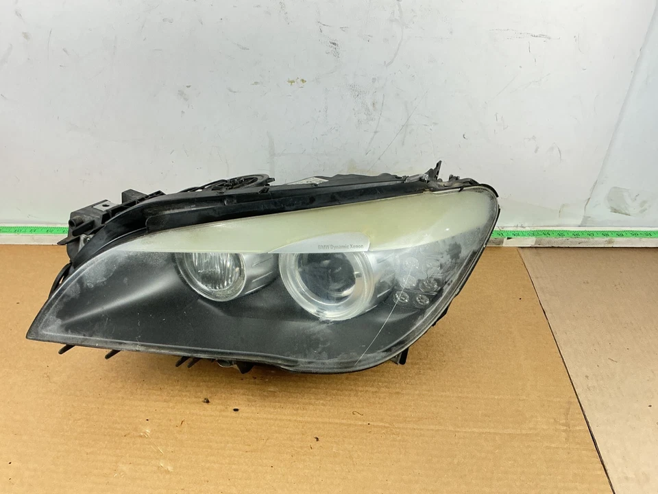 2009 - 2015 BMW 740i 7 Series Front Left Adaptive Xenon Headlight 7182153 OEM - Image 2 of 4
