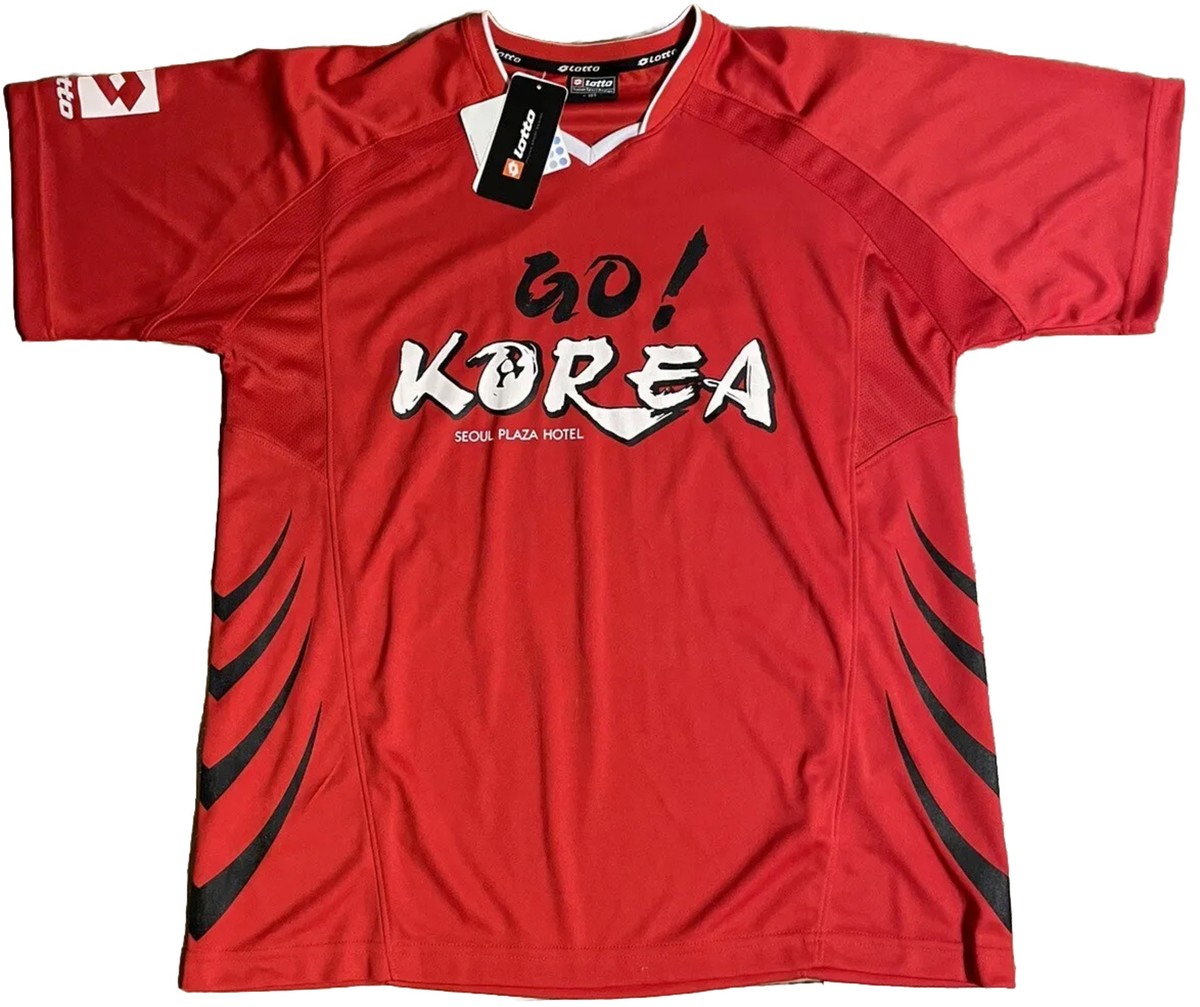 Go Korea Football Team Jersey Lotto 100 Medium Soccer Seoul Plaza