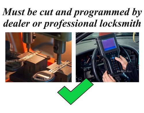 Replacement Transponder Car Key Fits 2020 Toyota Sienna Sequoia * - Picture 4 of 8