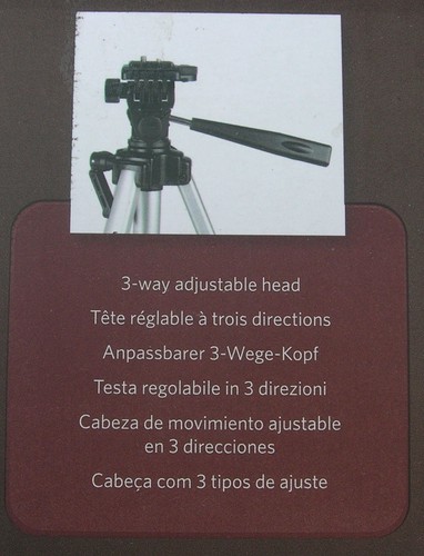 KODAK 52 INCH Extendable ESSENTIAL TRIPOD FOR DSLR & LONG ZOOM CAMERA BRANDS NIB - Picture 5 of 7