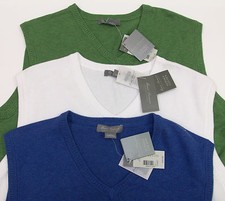 Daniel Cremieux 100 Supima Pima Cotton Signature Collection Sweater Vest 65 NWT