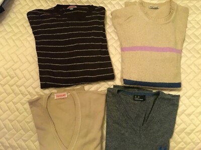 Lotto uomo maglioni lana tg 50/L Fred Perry Slam Jord\u0026Dan | eBay