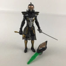 Power Rangers Beast Morphers Cybervillain Robo Blaze 6" Action Figure Morph Key