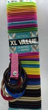 Conair Polytail Holder Free Hair Elastics And Keeper Neutral Neon Updo