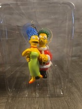 The Simpsons Christmas Ornaments - Marge  Homer - Designer Collection American