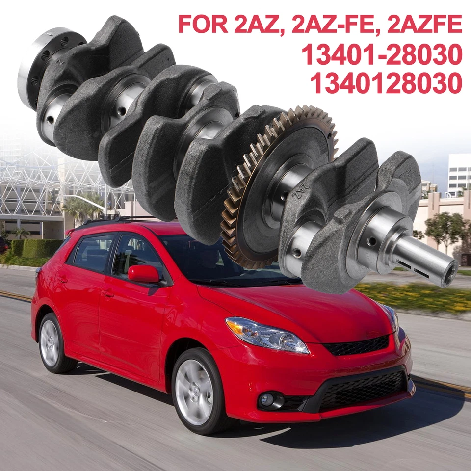 Engine Rebuild Overhaul Kit Crankshaft Rods Gaskets For 2AZ-FE 2.4L Toyota Camry Foto 4 de 4