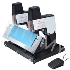 Electric Double Head Flat Staple Machine Stap...