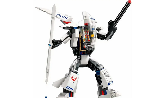 986 pcs kit di costruzioni robot world montagne russe 60421 - Foto 5 di 6