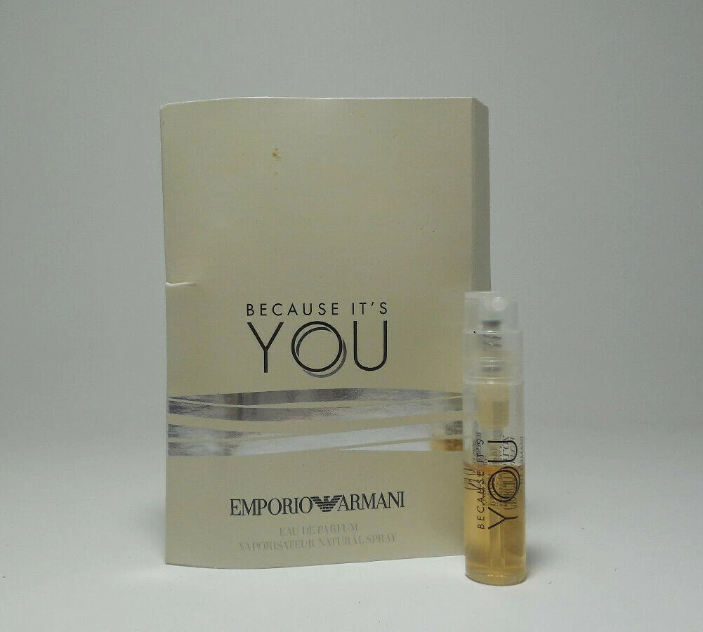 Emporio Armani Because It s You by Giorgio Armani 1.2ML EDP VIAL