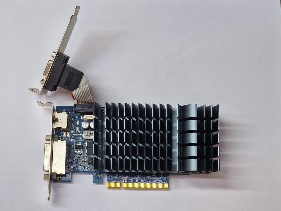 Graphics card GT 710 1GB ASUS - passive cooling - Low Profile GT 710-1-SL HDMI - Image 4 of 4