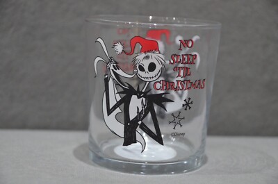 1x Nightmare Before Christmas Jack Skellington & Zero Mixer Glas 32cl 320ml