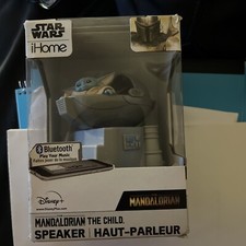 Disney Star Wars The Mandalorian The Child Bluetooth Speaker iHome Free Shipping