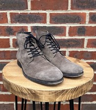 All Saints Mens Suede SNARE backzip  boots UK10 US11 EU44 Allsaints leather B102