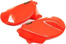 New Flash Red Side Panel Number Plates Honda 77-82 XR 75 80 Frame Covers #B127