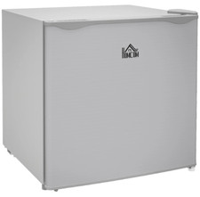 HOMCOM Mini 35L Tabletop Freezer with Adjustable Temperature Wire Shelf Grey New