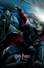 Harry Potter poster Goblet Of Fire movie poster : (c) Daniel Radcliffe poster